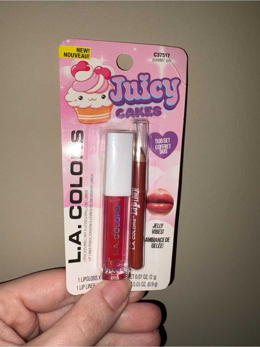 LA Colors Juicy Cakes Lip Set